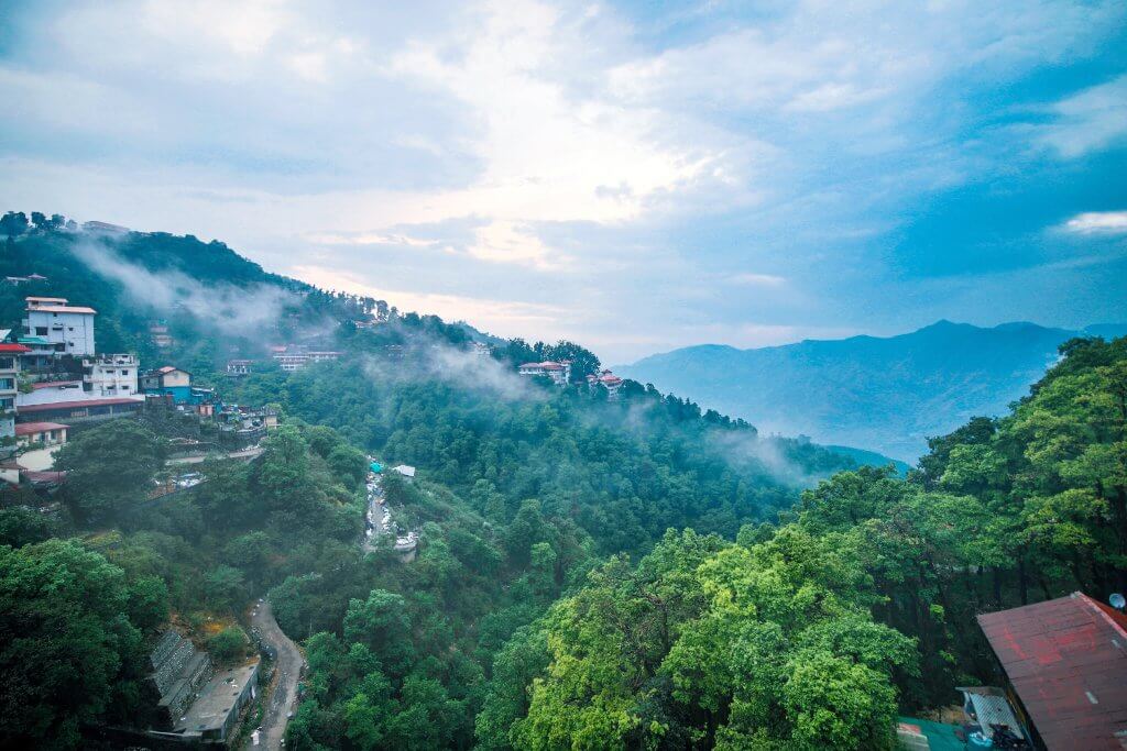 View from EllBee Mussoorie Hills Rooms