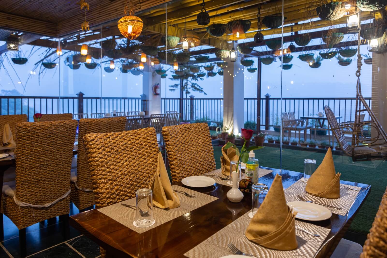 The Sitting Elephant restaurant with panoramic river views